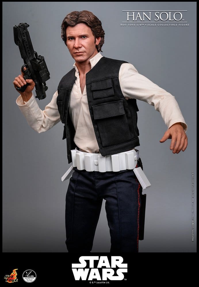 Star Wars Episode IV Actionfigur 1/4 Han Solo 46  cm Image 12