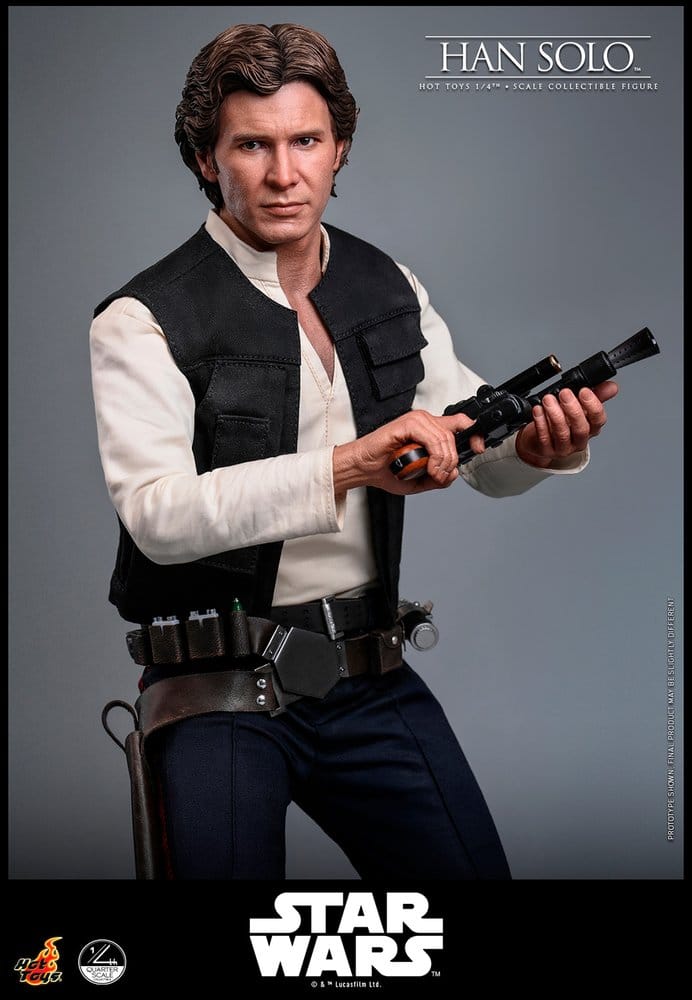 Star Wars Episode IV Actionfigur 1/4 Han Solo 46  cm Image 13