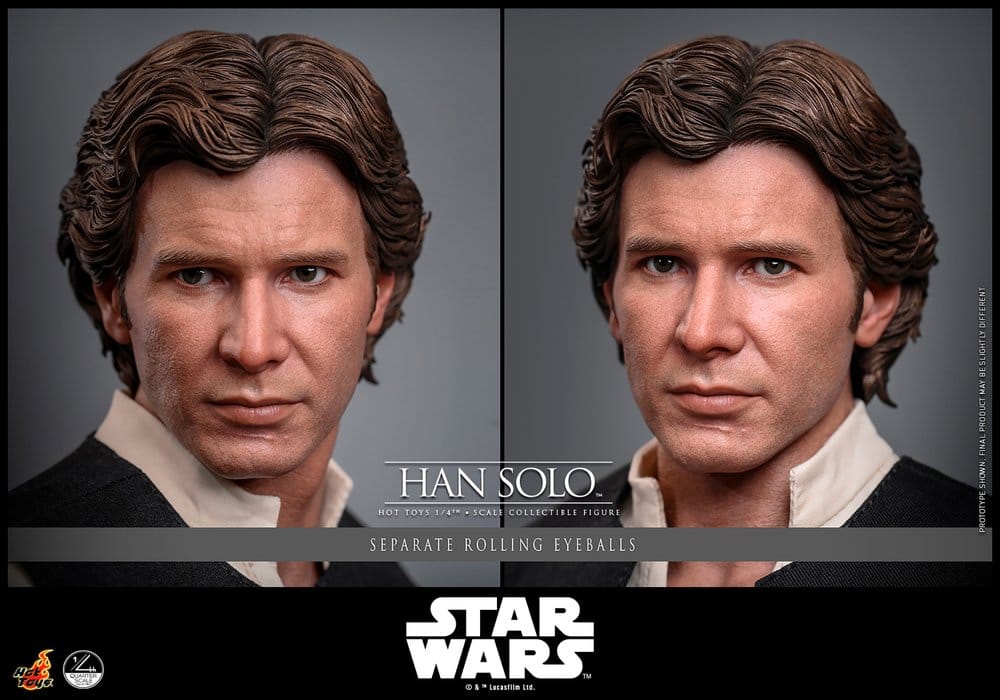 Star Wars Episode IV Actionfigur 1/4 Han Solo 46  cm Image 22