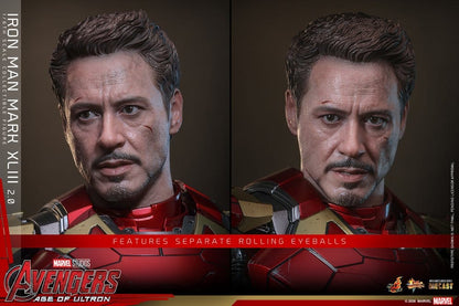 Avengers: Age of Ultron Movie Masterpiece Diecast Actionfigur 1/6 Iron Man Mark XLIII (2.0) 32 cm Image 20