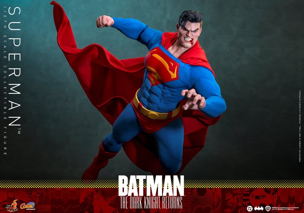 Batman: The Dark Knight Returns Comic Masterpiece Actionfigur 1/6 Superman 34 cm Image 10