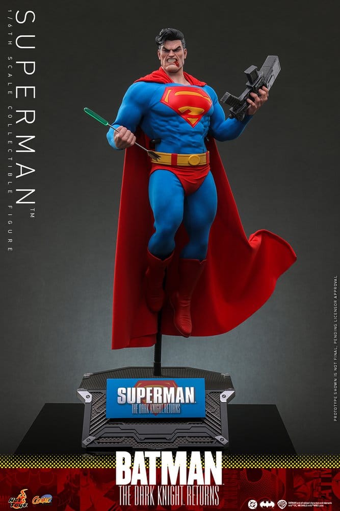 Batman: The Dark Knight Returns Comic Masterpiece Actionfigur 1/6 Superman 34 cm Image 14