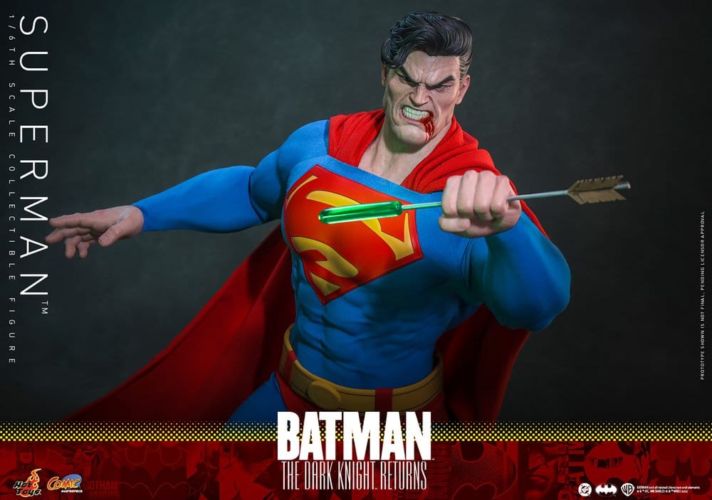 Batman: The Dark Knight Returns Comic Masterpiece Actionfigur 1/6 Superman 34 cm Image 15
