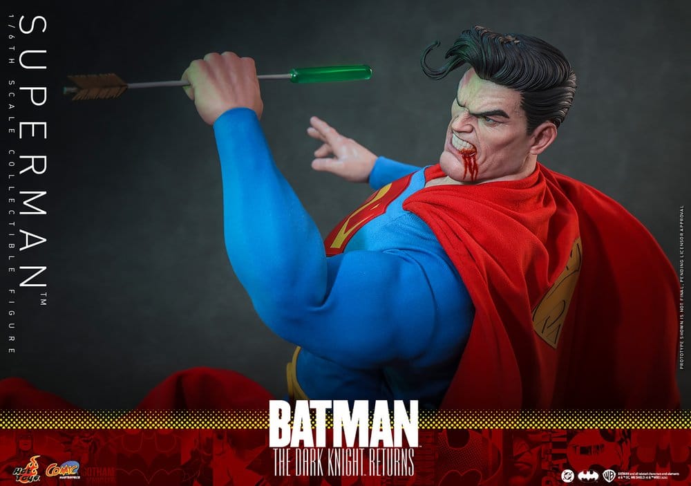 Batman: The Dark Knight Returns Comic Masterpiece Actionfigur 1/6 Superman 34 cm Image 16