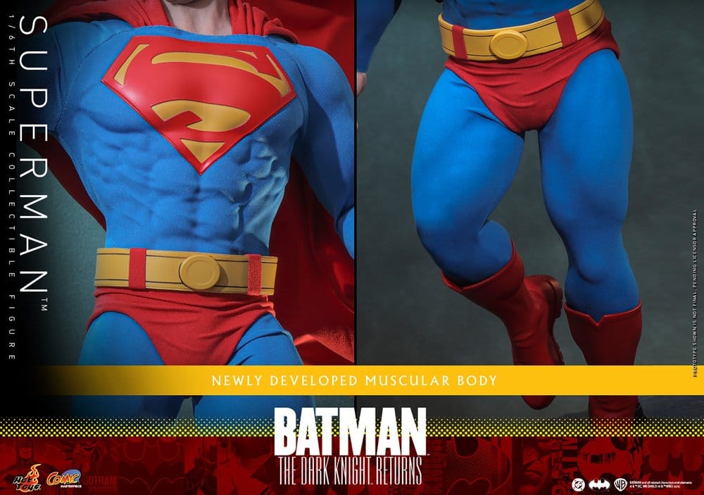 Batman: The Dark Knight Returns Comic Masterpiece Actionfigur 1/6 Superman 34 cm Image 20