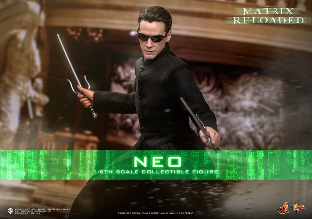 Matrix Movie Masterpiece Action Figur 1/6 Neo 31 cm Image 2
