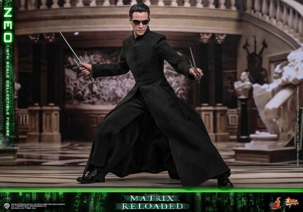 Matrix Movie Masterpiece Action Figur 1/6 Neo 31 cm Image 6