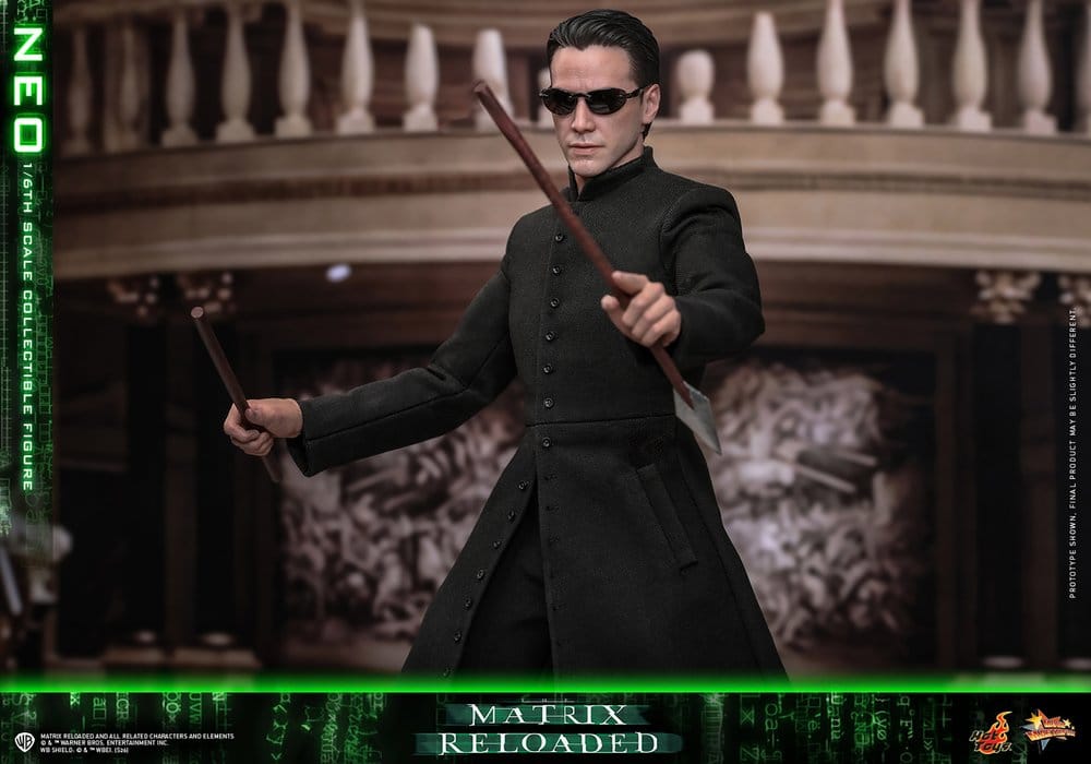 Matrix Movie Masterpiece Action Figur 1/6 Neo 31 cm Image 7