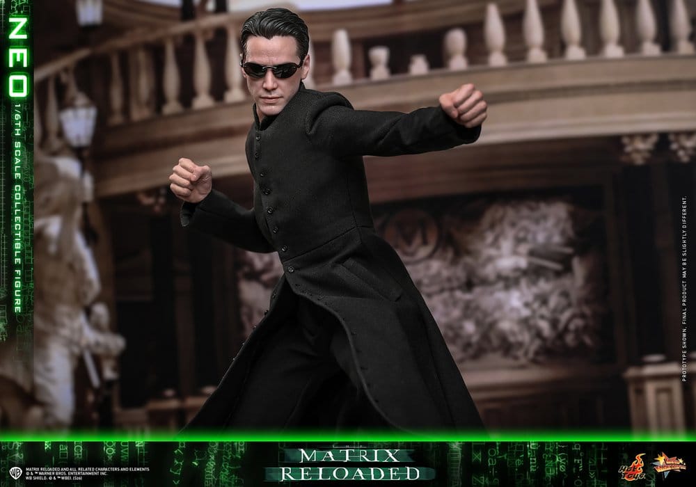 Matrix Movie Masterpiece Action Figur 1/6 Neo 31 cm Image 9