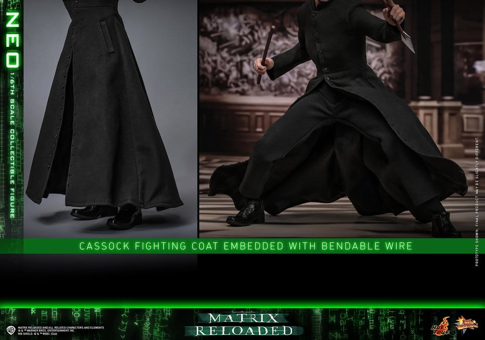 Matrix Movie Masterpiece Action Figur 1/6 Neo 31 cm Image 21