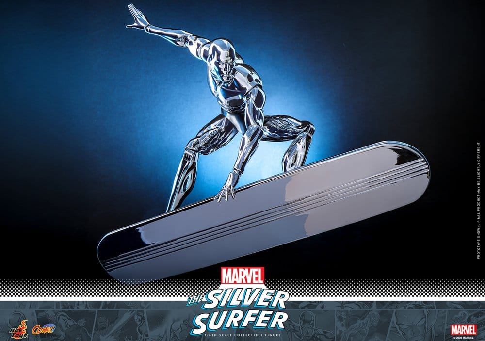 Marvel Actionfigur 1/6 Silver Surfer 32 cm Image 6
