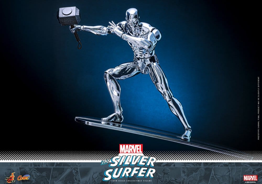 Marvel Actionfigur 1/6 Silver Surfer 32 cm Image 8