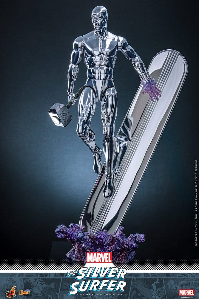 Marvel Actionfigur 1/6 Silver Surfer 32 cm Image 11