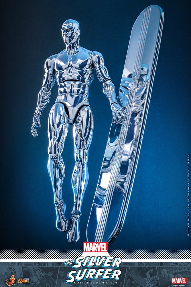 Marvel Actionfigur 1/6 Silver Surfer 32 cm Image 13
