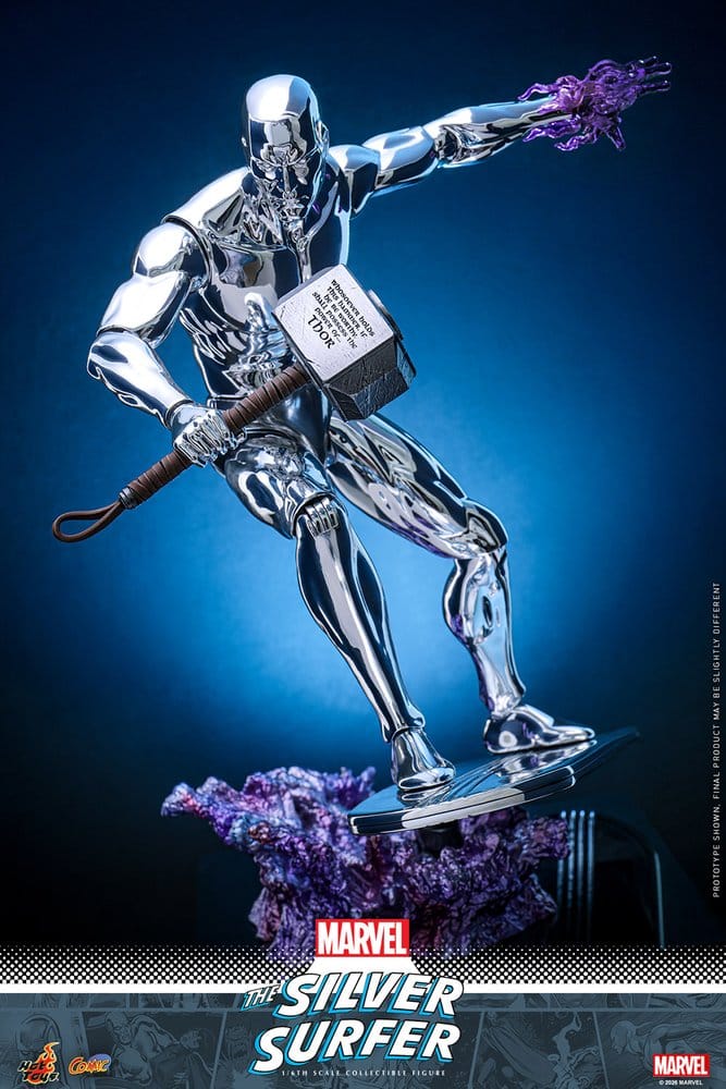 Marvel Actionfigur 1/6 Silver Surfer 32 cm Image 15