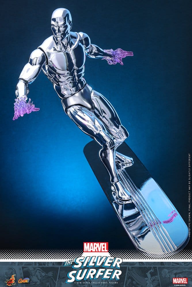 Marvel Actionfigur 1/6 Silver Surfer 32 cm Image 16