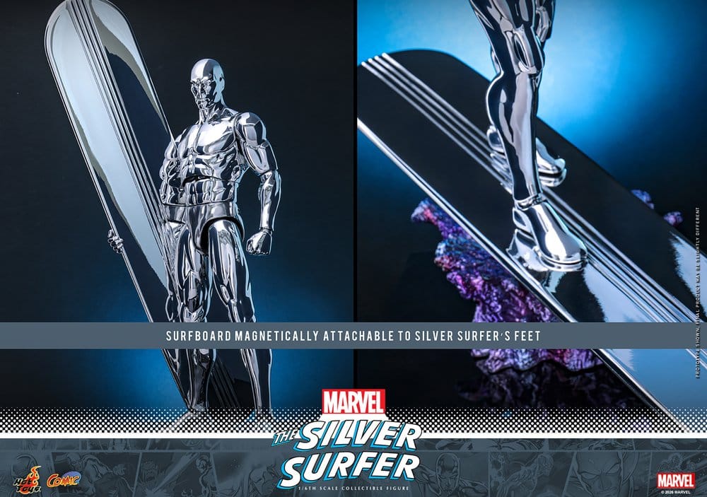Marvel Actionfigur 1/6 Silver Surfer 32 cm Image 18