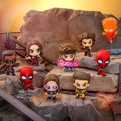 Deadpool & Wolverine Cosbi Minifiguren 9 cm Series 2 Blind Box Display (8) Image 2