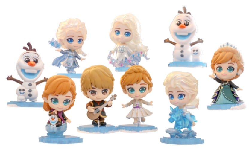 Die Eiskönigin Cosbi Minifiguren 8 cm Blind Box Display (8) Image 1