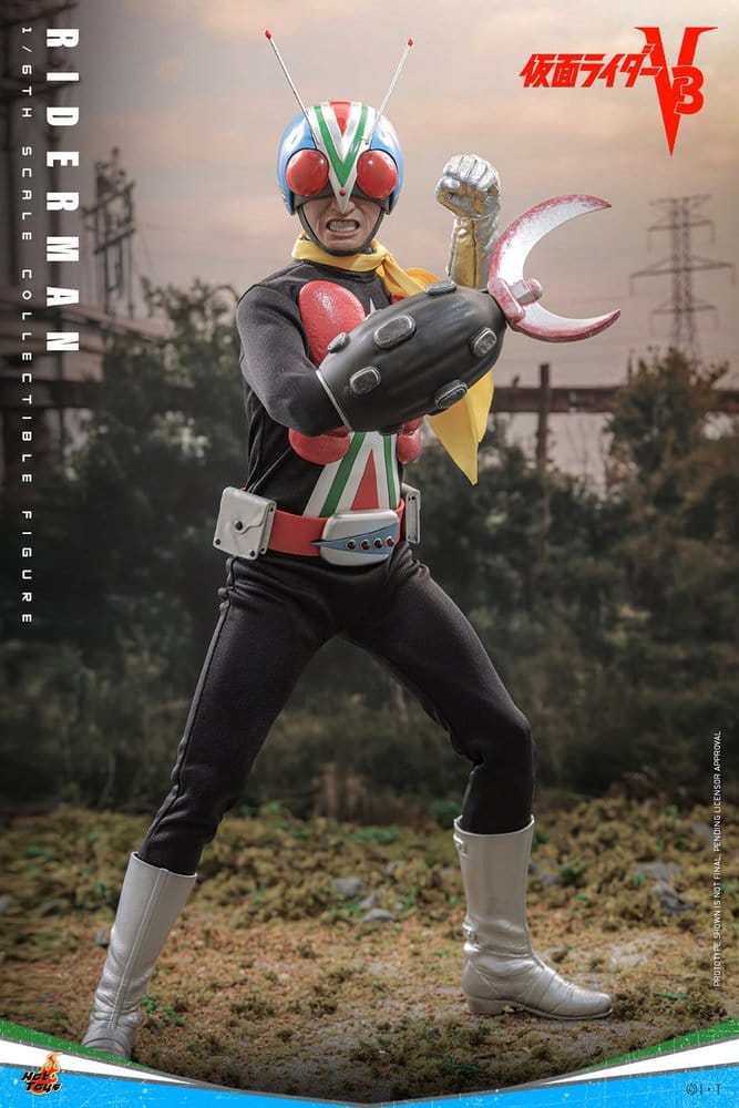 Kamen Rider Actionfigur 1/6 Riderman 30 cm Image 3