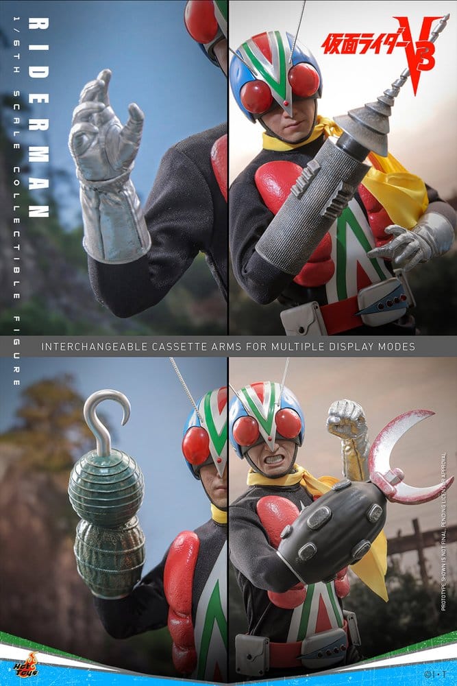 Kamen Rider Actionfigur 1/6 Riderman 30 cm Image 18