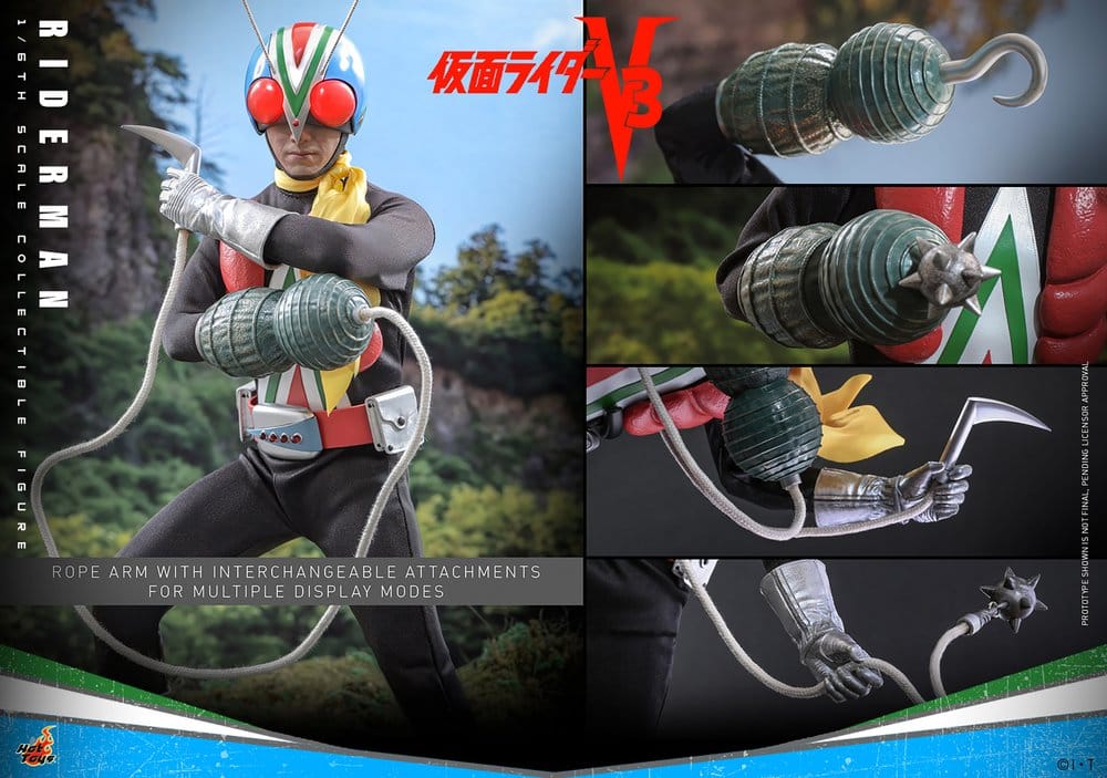 Kamen Rider Actionfigur 1/6 Riderman 30 cm Image 19