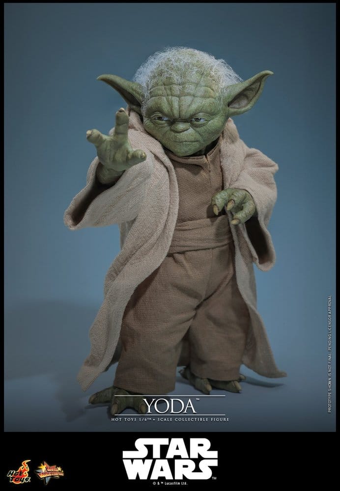 Star Wars: Die Rache der Sith Movie Masterpiece Actionfigur 1/6 Yoda 14 cm Image 7