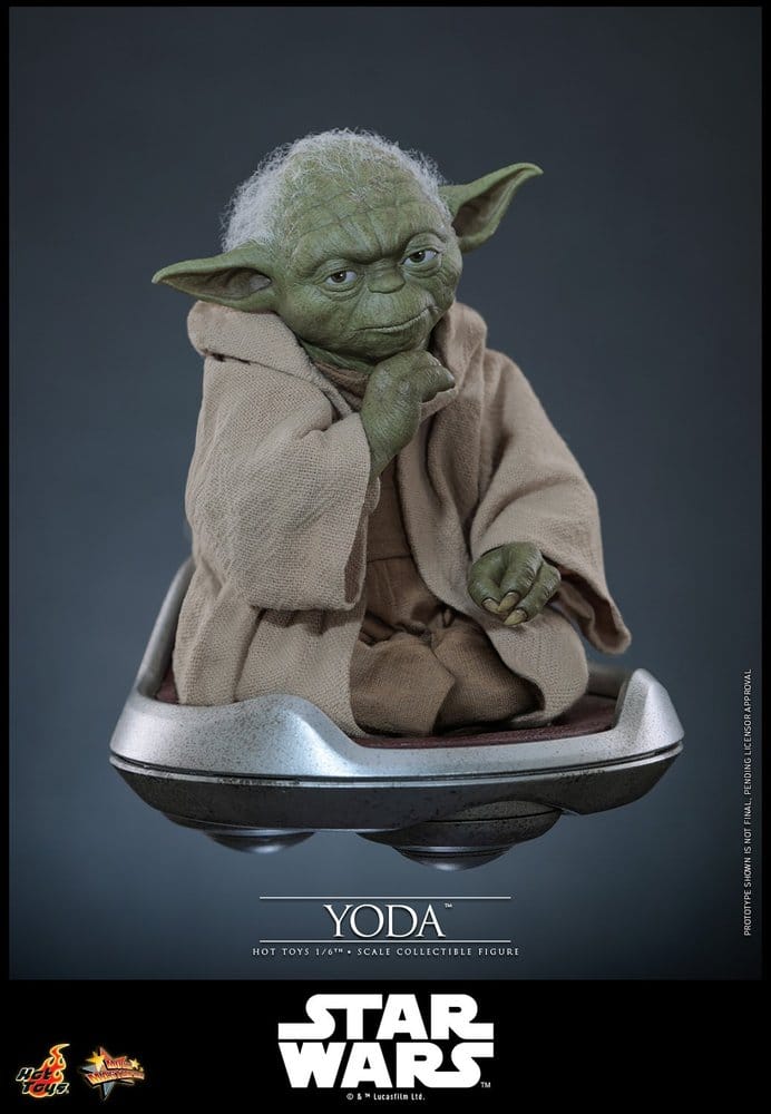 Star Wars: Die Rache der Sith Movie Masterpiece Actionfigur 1/6 Yoda 14 cm Image 8