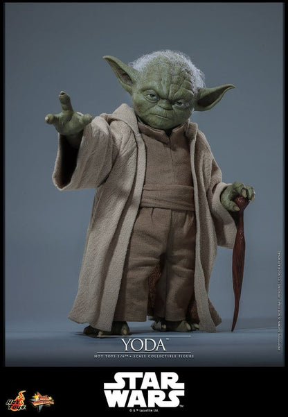 Star Wars: Die Rache der Sith Movie Masterpiece Actionfigur 1/6 Yoda 14 cm Image 9