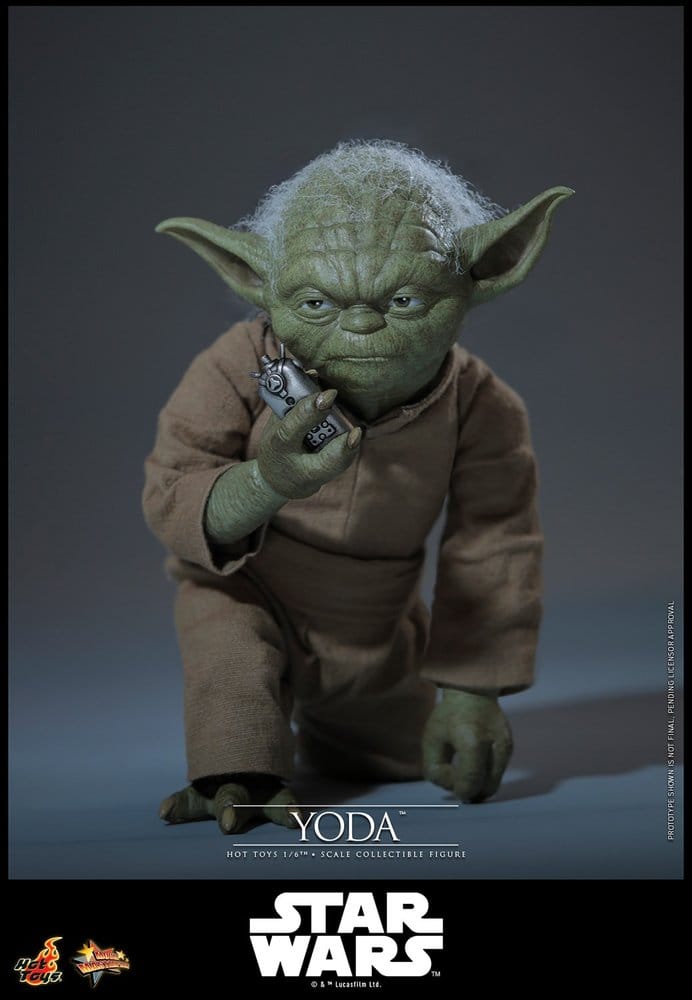 Star Wars: Die Rache der Sith Movie Masterpiece Actionfigur 1/6 Yoda 14 cm Image 10