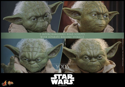 Star Wars: Die Rache der Sith Movie Masterpiece Actionfigur 1/6 Yoda 14 cm Image 13