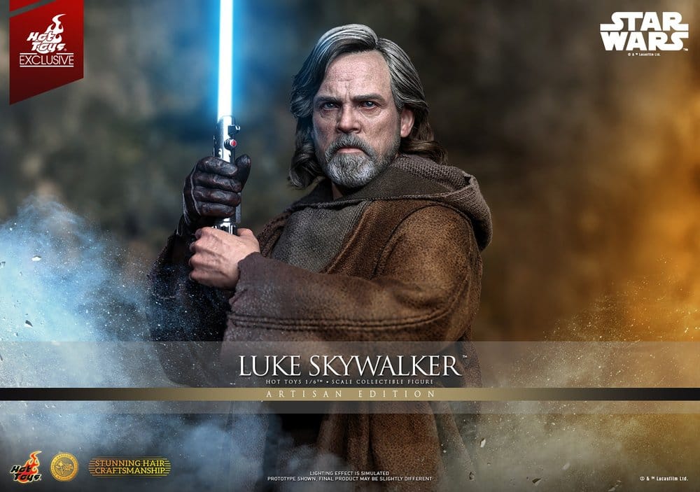 Star Wars: Die letzten Jedi Movie Masterpiece Actionfigur 1/6 Luke Skywalker (Artisan Edition) 29 cm Image 2