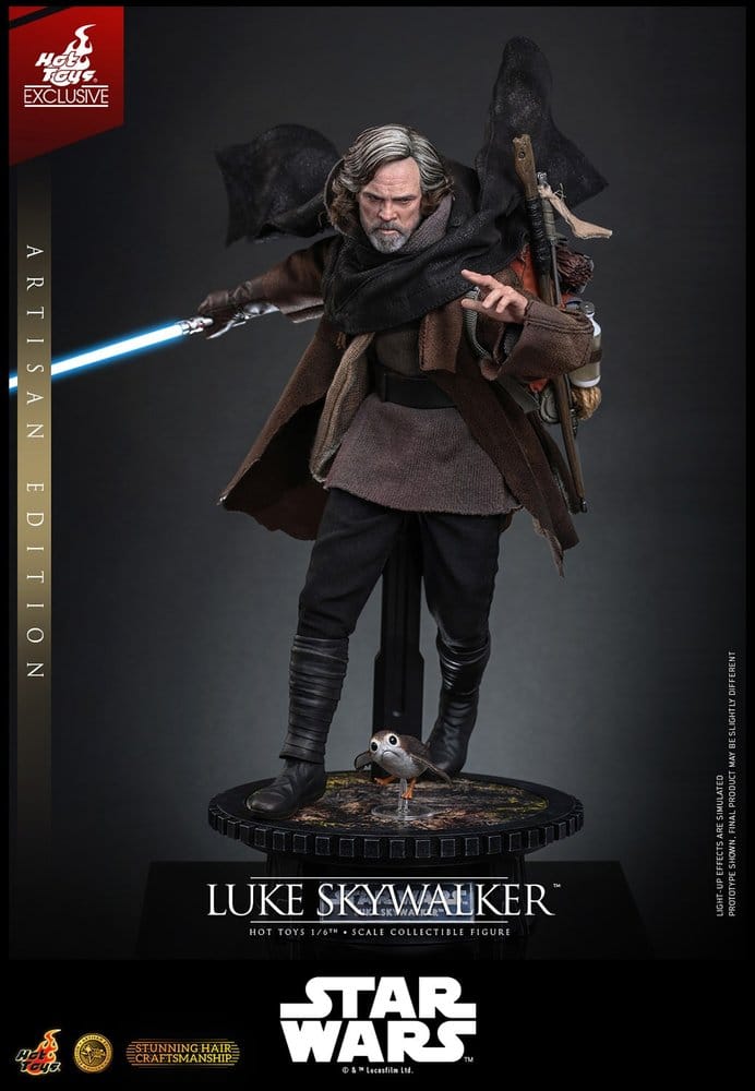 Star Wars: Die letzten Jedi Movie Masterpiece Actionfigur 1/6 Luke Skywalker (Artisan Edition) 29 cm Image 3