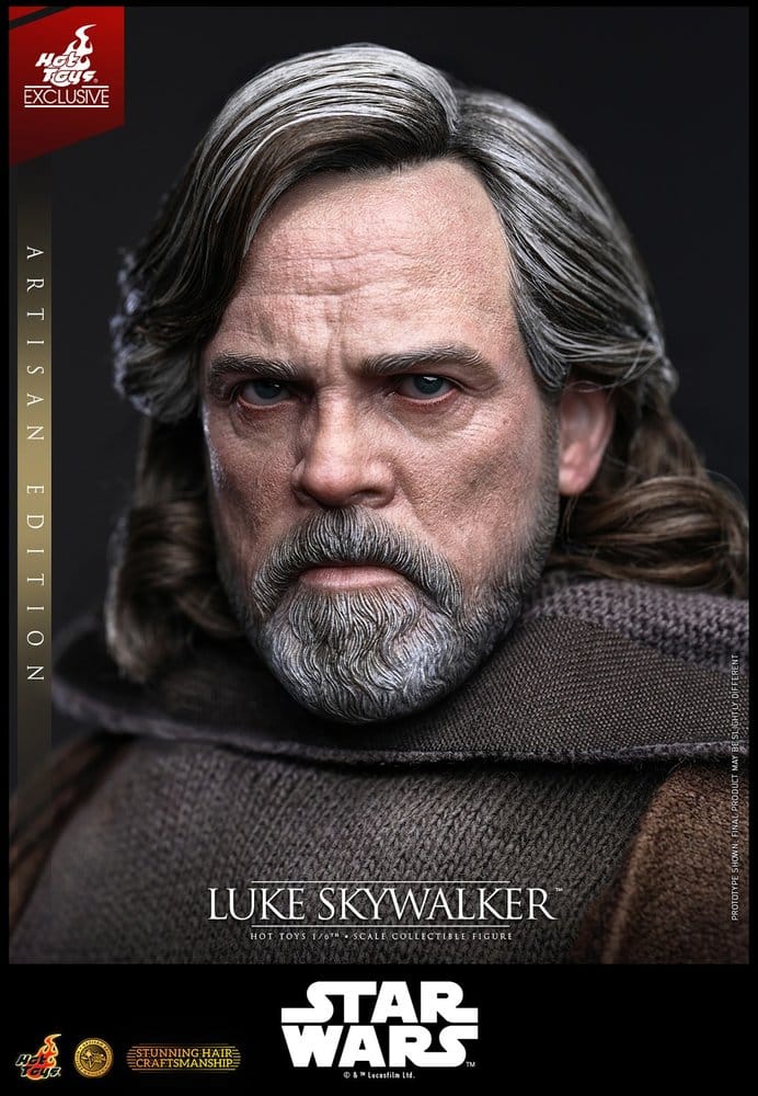 Star Wars: Die letzten Jedi Movie Masterpiece Actionfigur 1/6 Luke Skywalker (Artisan Edition) 29 cm Image 6