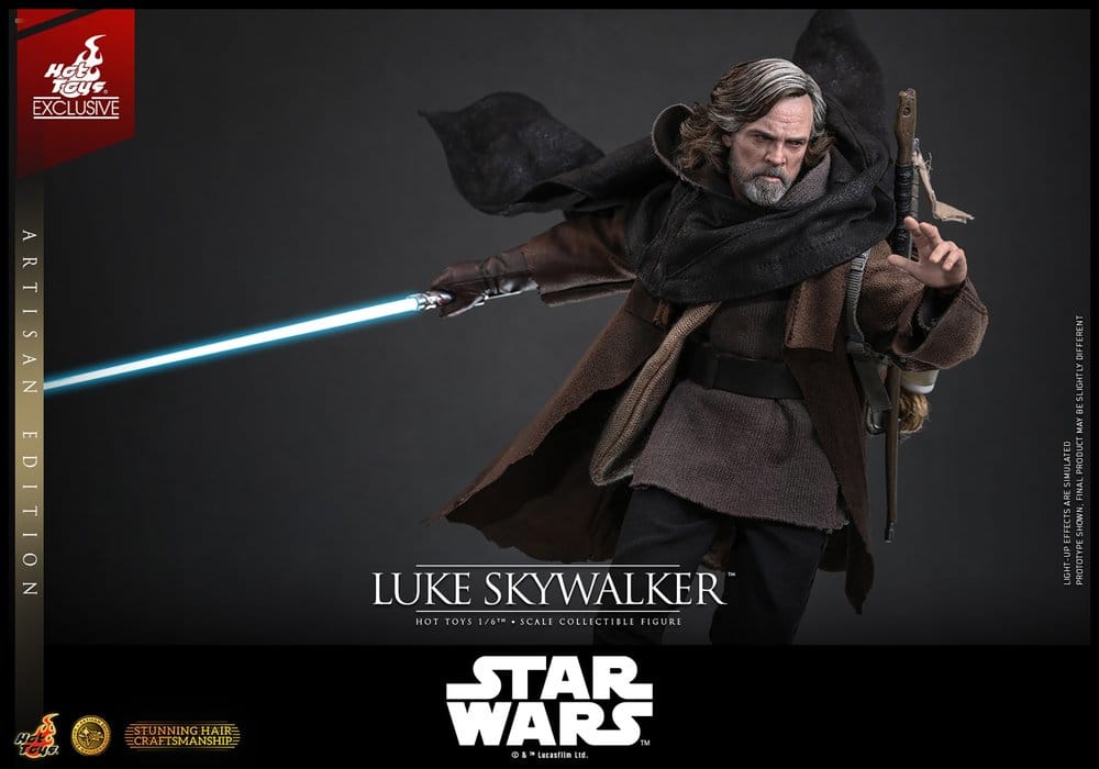 Star Wars: Die letzten Jedi Movie Masterpiece Actionfigur 1/6 Luke Skywalker (Artisan Edition) 29 cm Image 8