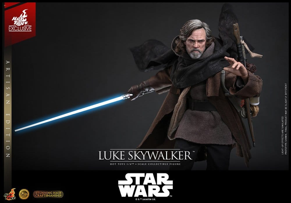 Star Wars: Die letzten Jedi Movie Masterpiece Actionfigur 1/6 Luke Skywalker (Artisan Edition) 29 cm Image 9