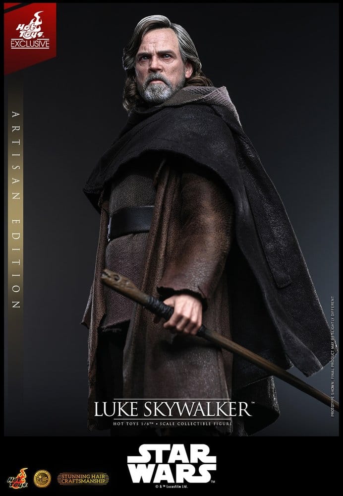 Star Wars: Die letzten Jedi Movie Masterpiece Actionfigur 1/6 Luke Skywalker (Artisan Edition) 29 cm Image 13