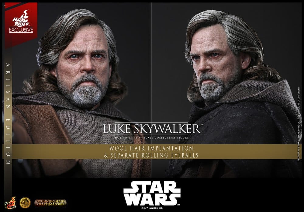 Star Wars: Die letzten Jedi Movie Masterpiece Actionfigur 1/6 Luke Skywalker (Artisan Edition) 29 cm Image 18