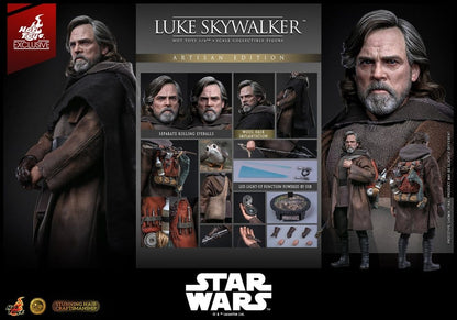 Star Wars: Die letzten Jedi Movie Masterpiece Actionfigur 1/6 Luke Skywalker (Artisan Edition) 29 cm Image 21