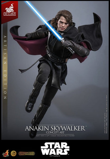 Star Wars Episode III: Die Rache der Sith Movie Masterpiece Actionfigur 1/6 Anakin Skywalker (Concept Art Version) (Artisan Edition) Hot Toys Exclusive 31 cm Image 3