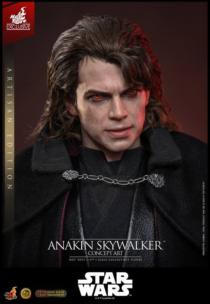 Star Wars Episode III: Die Rache der Sith Movie Masterpiece Actionfigur 1/6 Anakin Skywalker (Concept Art Version) (Artisan Edition) Hot Toys Exclusive 31 cm Image 6