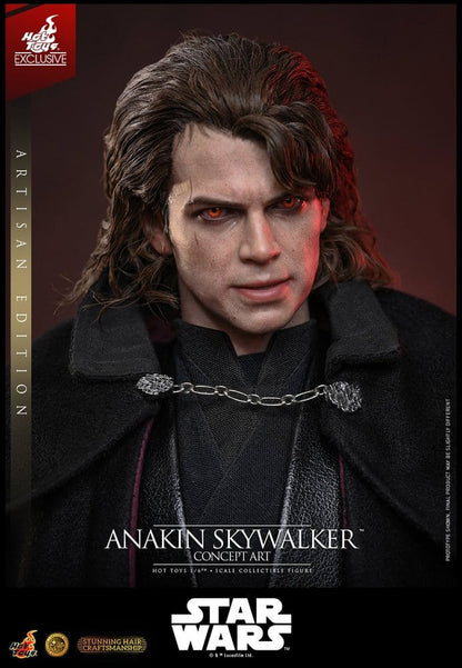 Star Wars Episode III: Die Rache der Sith Movie Masterpiece Actionfigur 1/6 Anakin Skywalker (Concept Art Version) (Artisan Edition) Hot Toys Exclusive 31 cm Image 6