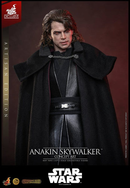 Star Wars Episode III: Die Rache der Sith Movie Masterpiece Actionfigur 1/6 Anakin Skywalker (Concept Art Version) (Artisan Edition) Hot Toys Exclusive 31 cm Image 16