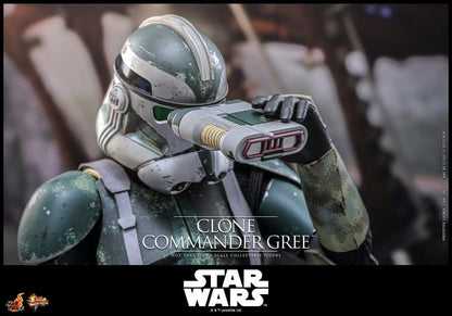 Star Wars Movie Masterpiece Actionfigur 1/6 Clone Commander Gree 30 cm Image 3