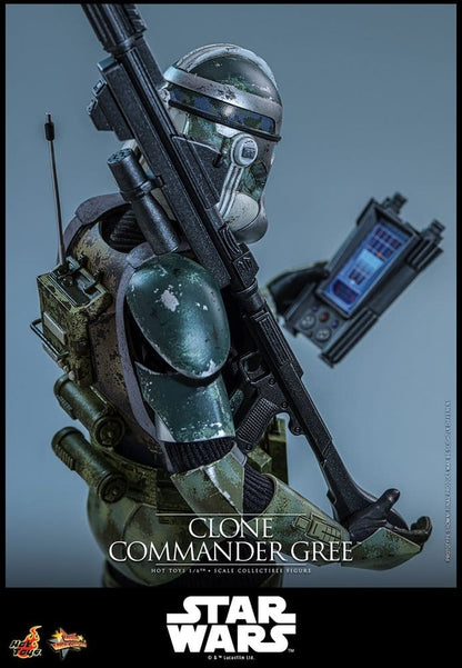 Star Wars Movie Masterpiece Actionfigur 1/6 Clone Commander Gree 30 cm Image 4