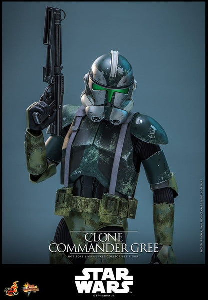 Star Wars Movie Masterpiece Actionfigur 1/6 Clone Commander Gree 30 cm Image 6