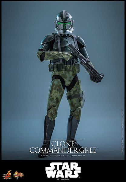 Star Wars Movie Masterpiece Actionfigur 1/6 Clone Commander Gree 30 cm Image 7