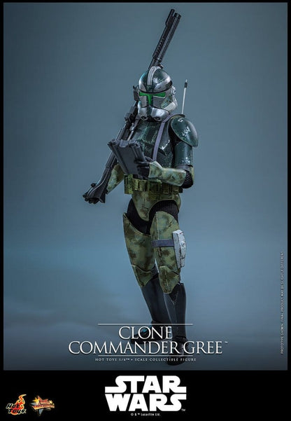 Star Wars Movie Masterpiece Actionfigur 1/6 Clone Commander Gree 30 cm Image 8