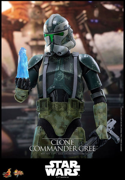 Star Wars Movie Masterpiece Actionfigur 1/6 Clone Commander Gree 30 cm Image 13