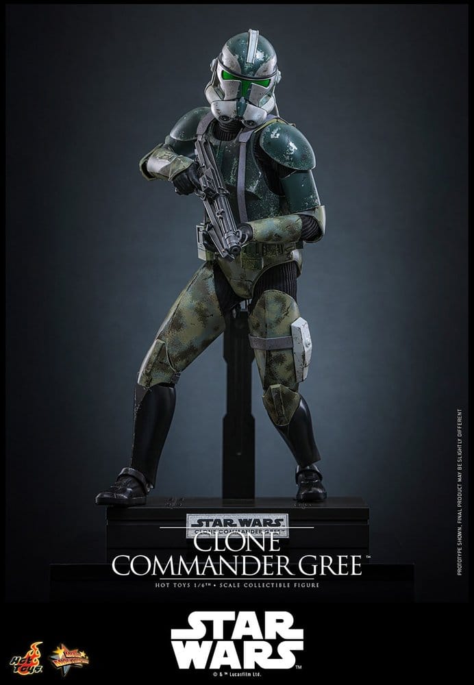Star Wars Movie Masterpiece Actionfigur 1/6 Clone Commander Gree 30 cm Image 15